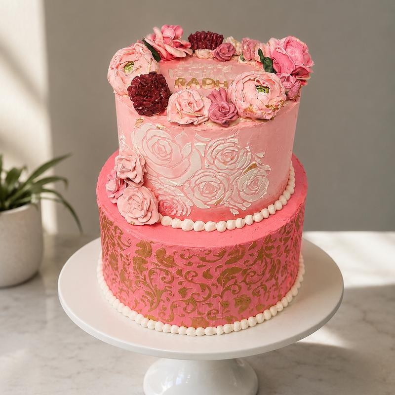Garden party from Black Cow Cafe’s cake gallery